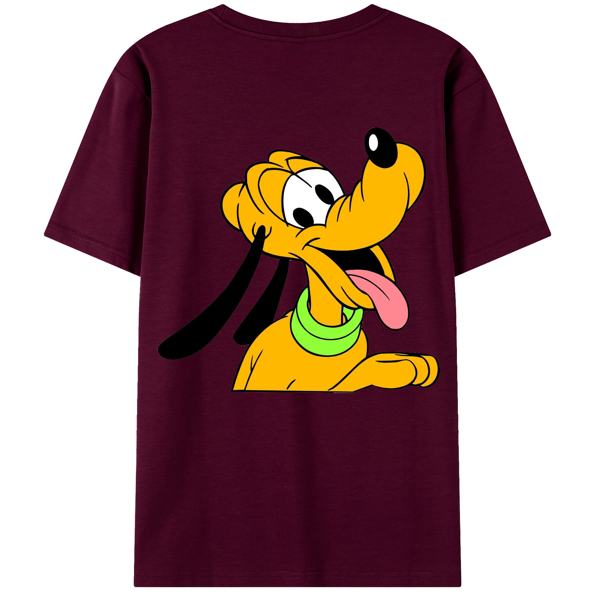 （画像用） ミッキーマウス Mickey Mouse レディース半袖Tシャツ(バックプリント)